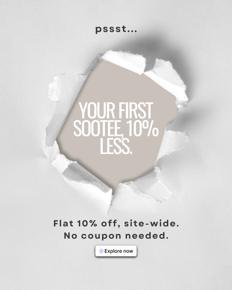 Promotional text on a gray background with a torn paper effect.